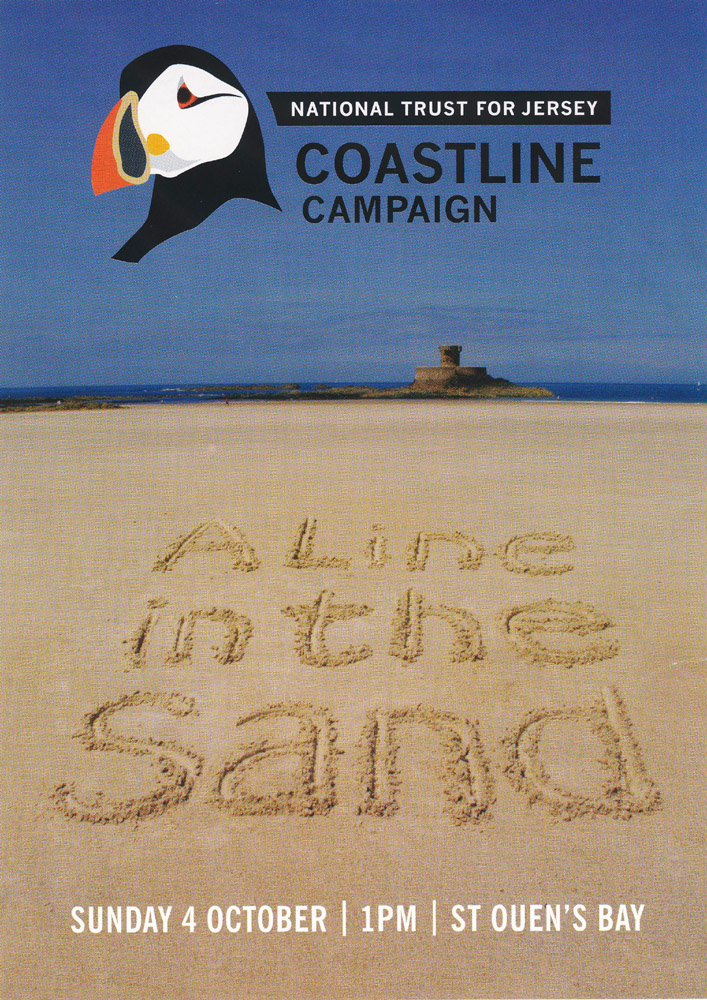 Line in the Sand, the National Trust for Jersey